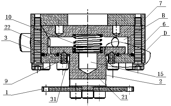 Robot collision protection device