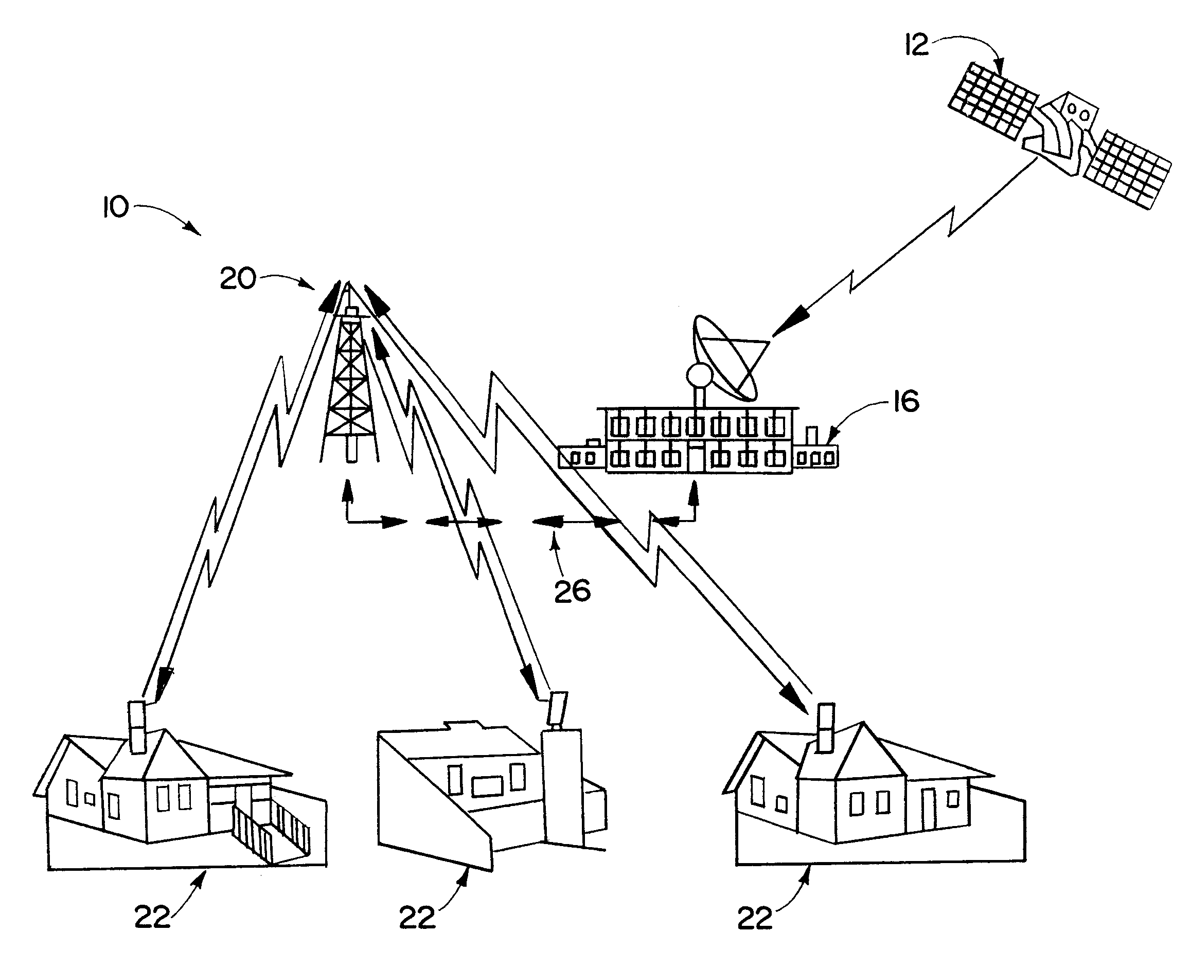 Wireless communication system with high efficiency/high power optical source