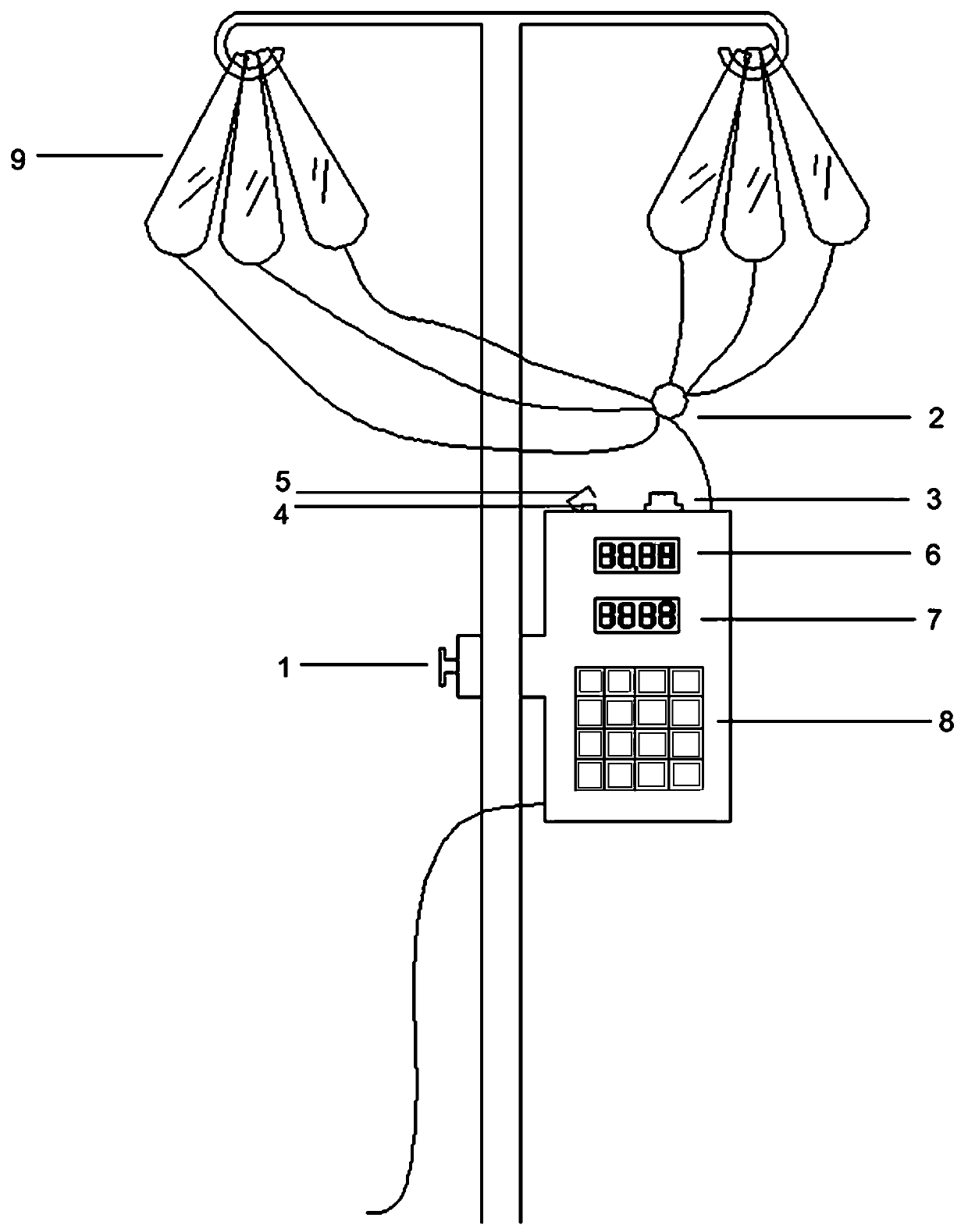 A new type of pressurized infusion device with refrigerated side tube drug delivery function