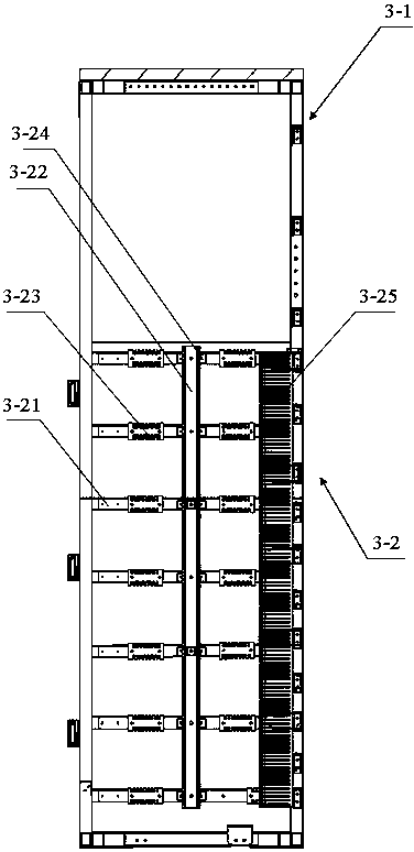 Electric cabinet structure using aviation aluminum material for high-speed train air conditioner