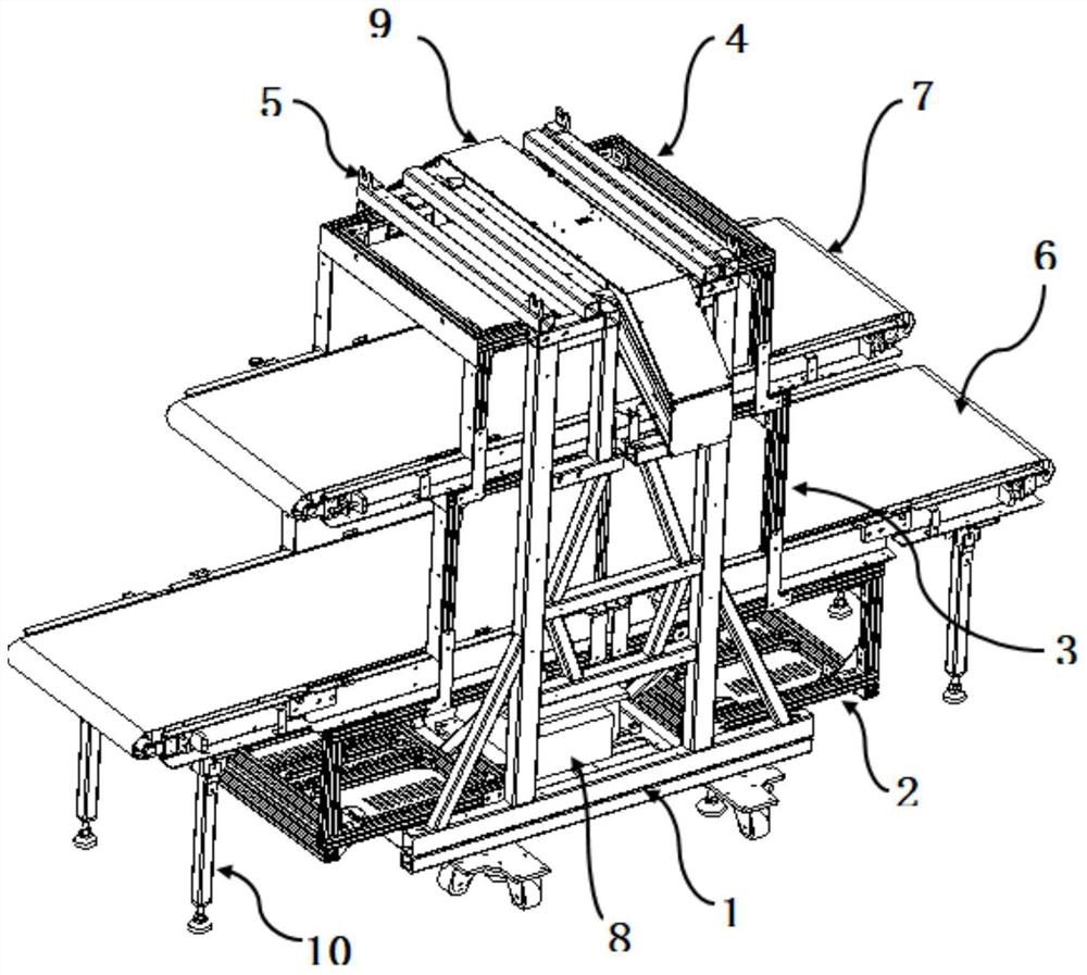 Double-channel security check instrument