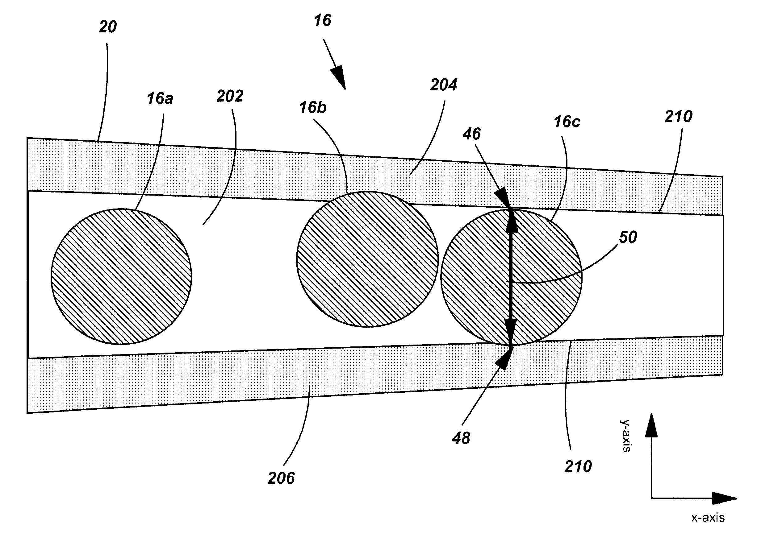 Optical spot geometric parameter determination using calibration targets