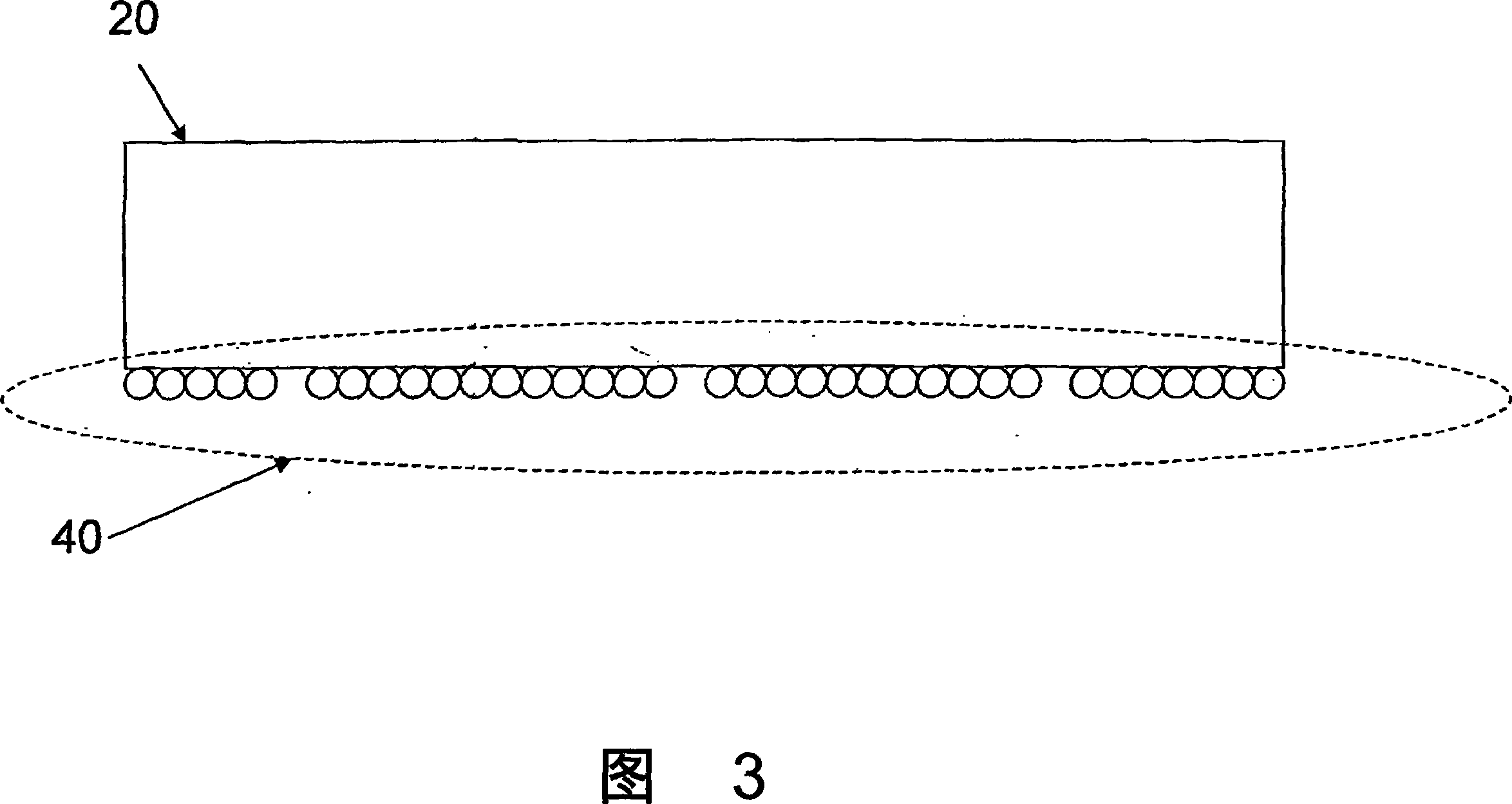 Method and apparatus for the elimination of interference fringes in an OLED device