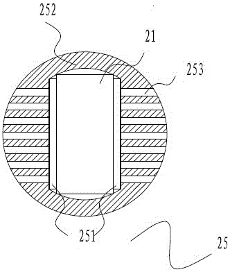 Waste heat power generating system used in cooperation with automobile engine