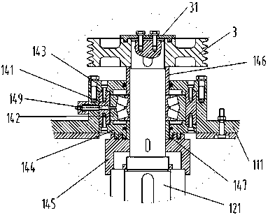 M-cavity sand making machine