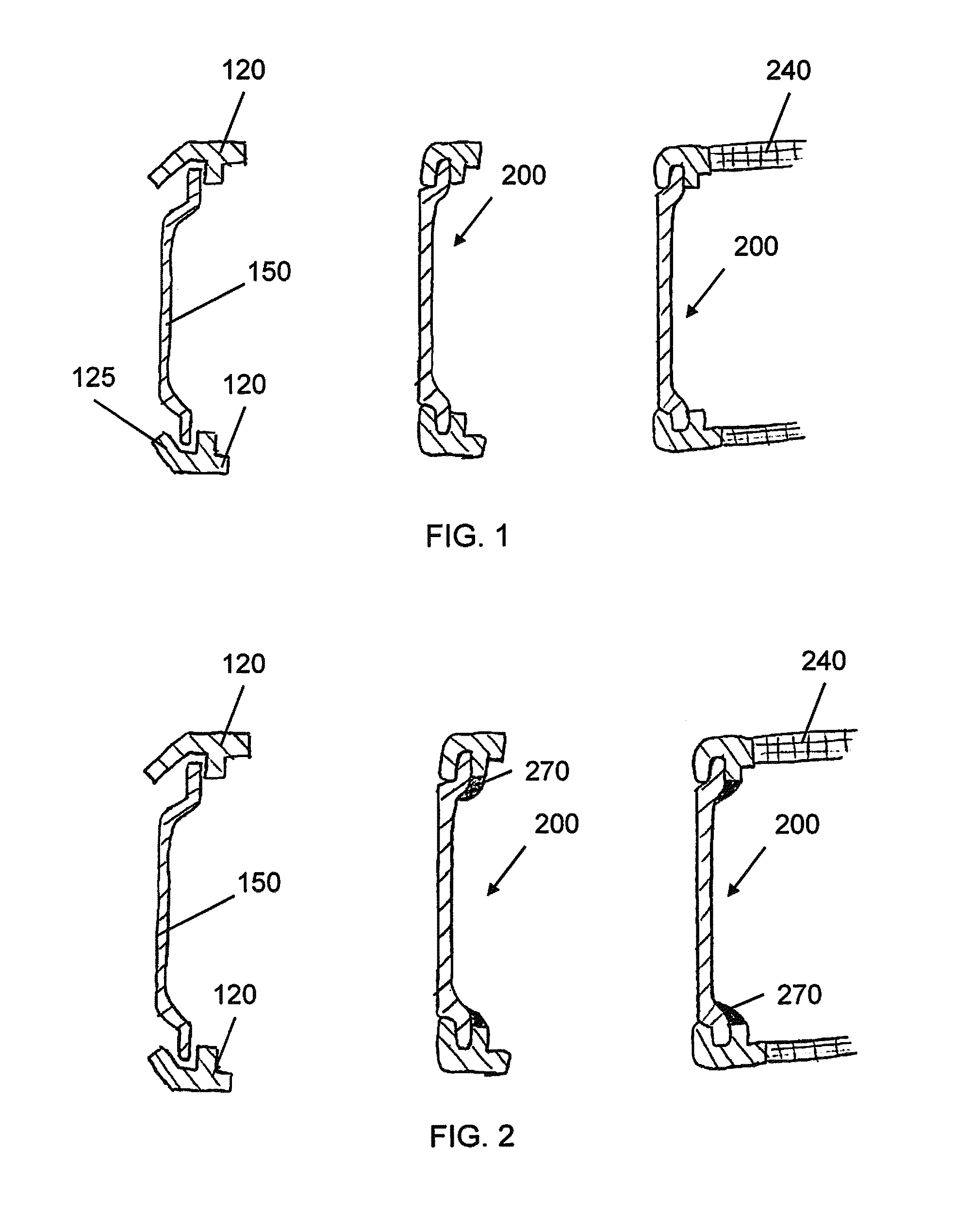 Golf club head comprising multiple materials