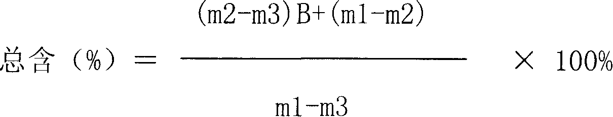 Method for detecting crude oil water content