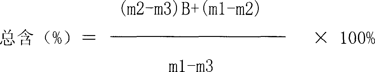 Method for detecting crude oil water content