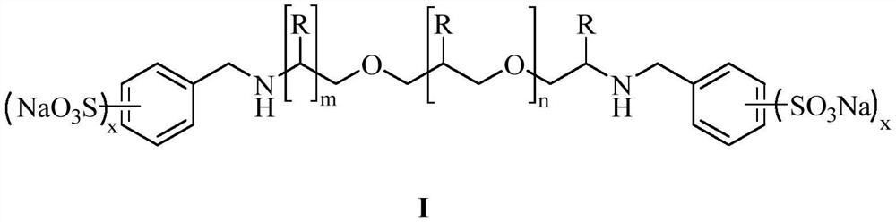 Flexible sulfonic acid type hydrophilic chain extender as well as preparation method and application thereof