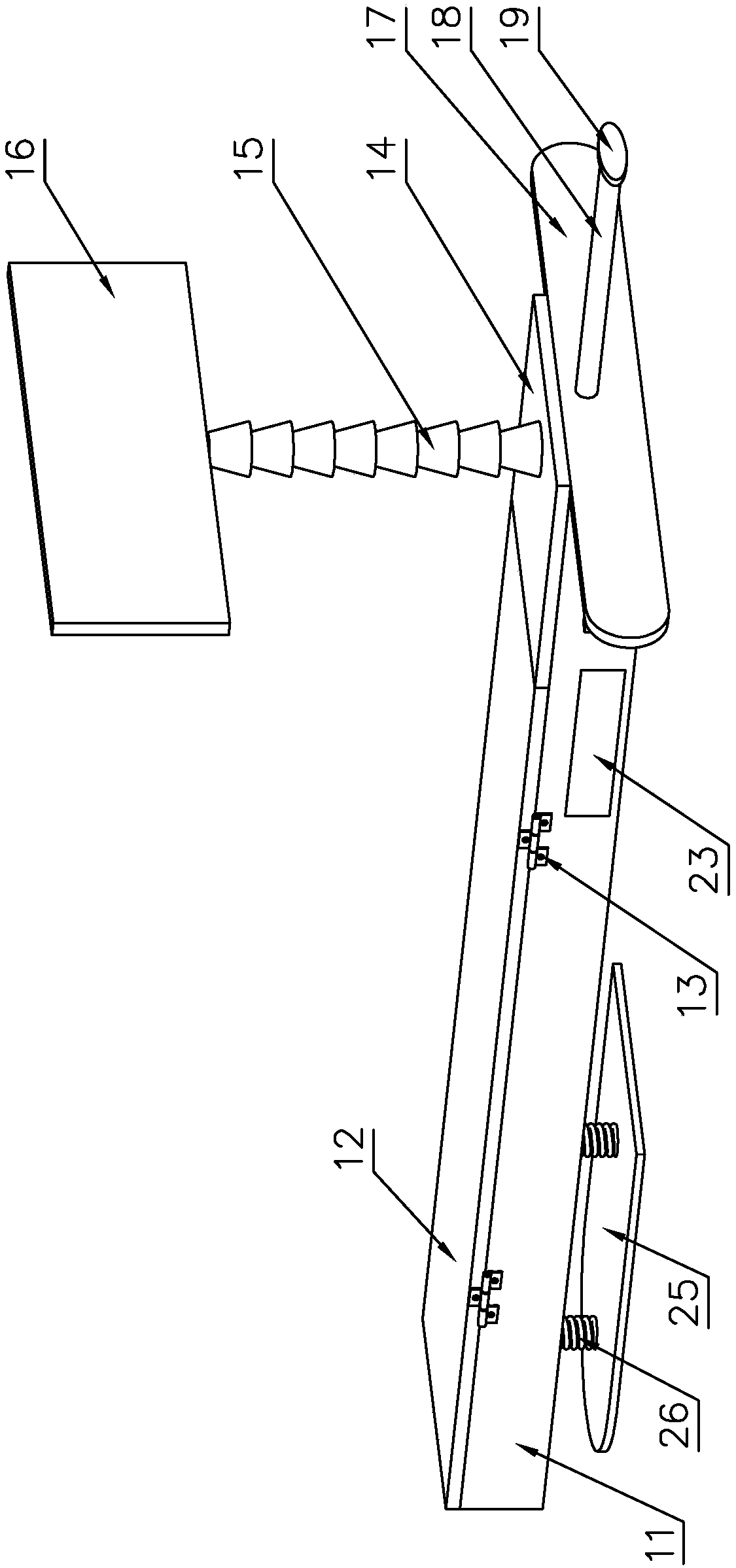 Oral medicine-applying device for medical treatment