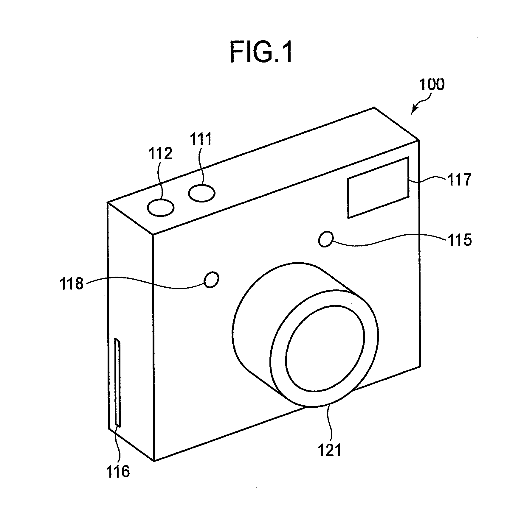 Imager capturing an image with a rolling shutter