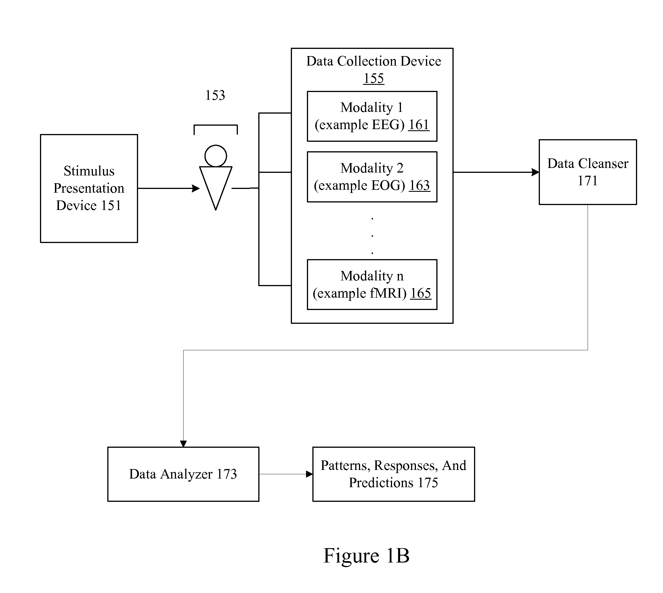 Location aware presentation of stimulus material