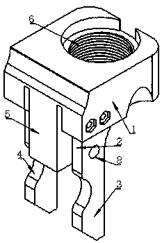 Special anti-loosening clamping connection lubricating fastener