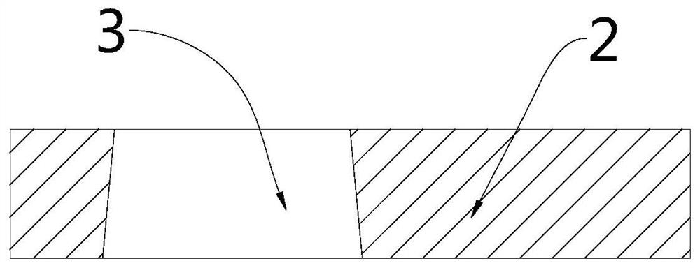 The connection structure of three light poles distributed in an equilateral triangle