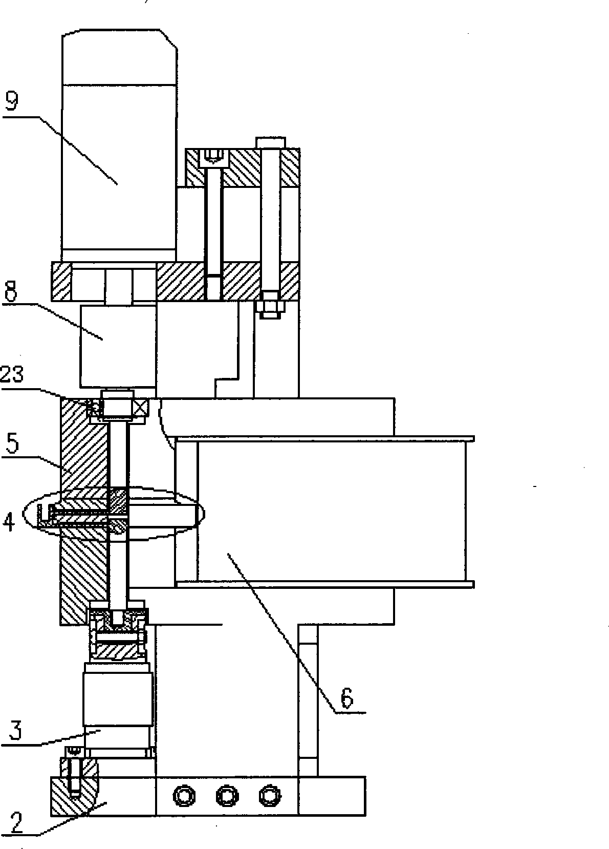 Magnetorheological polishing solution rheology testing device