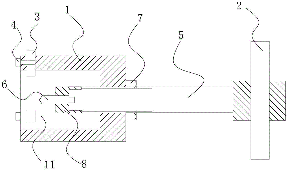 Quick release device for hexagon socket bolts