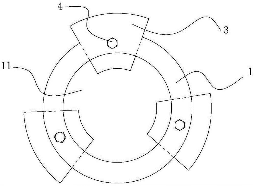 Quick release device for hexagon socket bolts