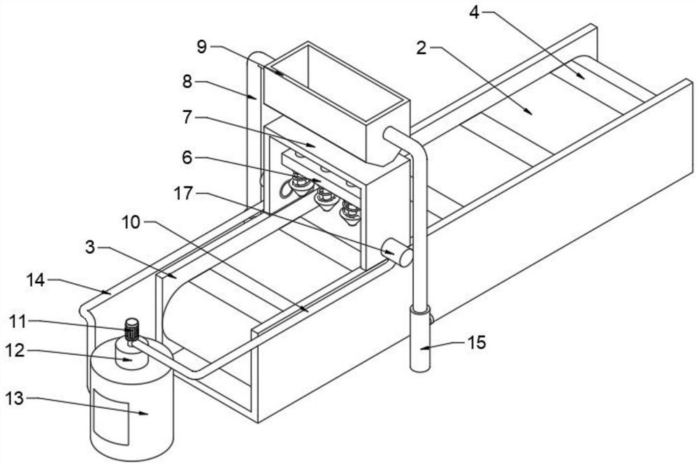 Material filling machine with real-time leakage monitoring function