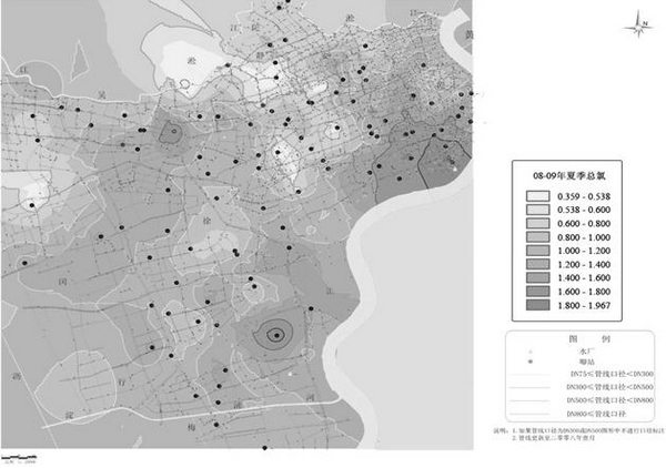 Joint debugging and joint control method for guaranteeing biosafety of pipe network water quality based on real-time ArcGis