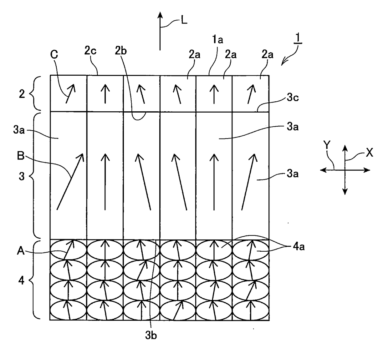 Free-standing substrate, function element and method for producing same