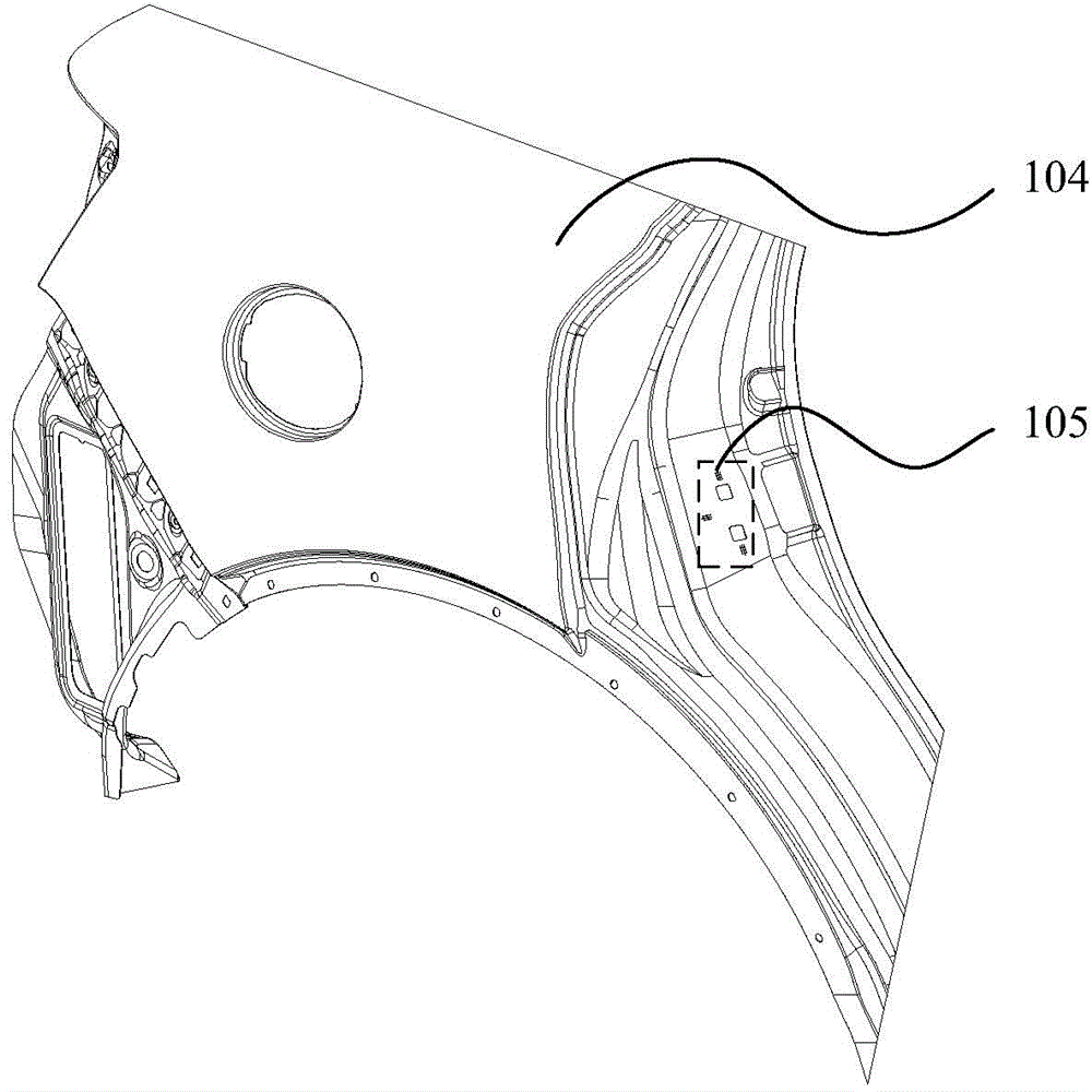 Latch component, locking mechanism and vehicle