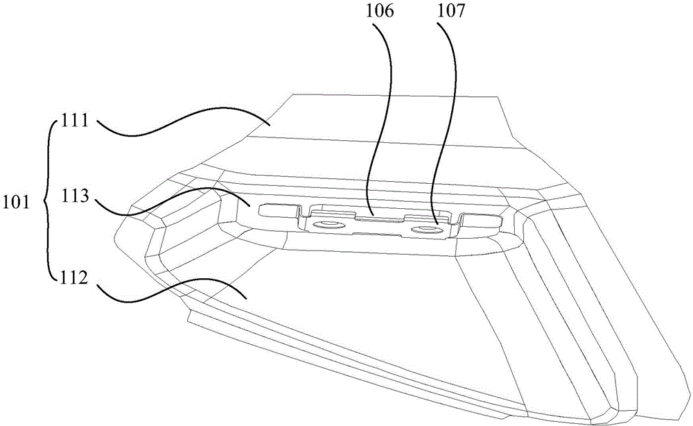 Latch component, locking mechanism and vehicle