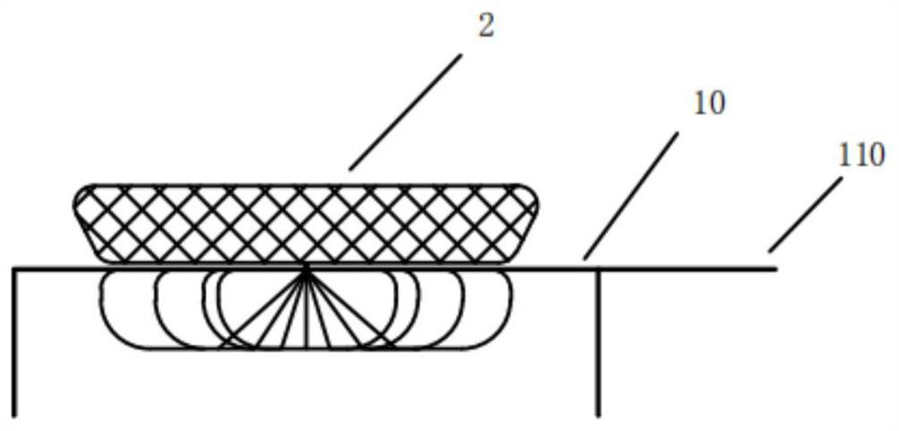 Packaging lining plate