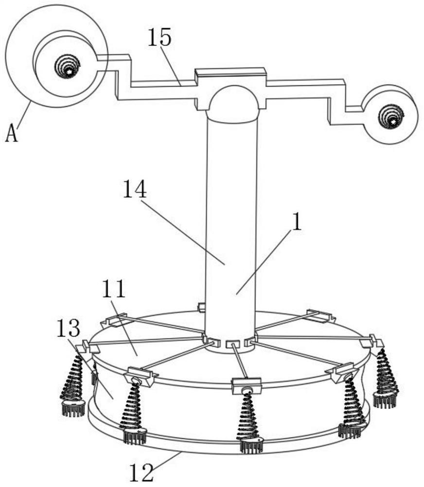 Double-target automatic driving assistance system calibration device