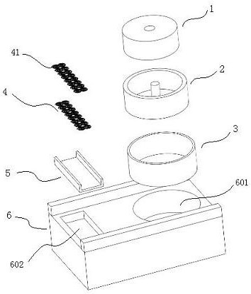 Weld joint array far-field eddy current detection probe and detection method thereof