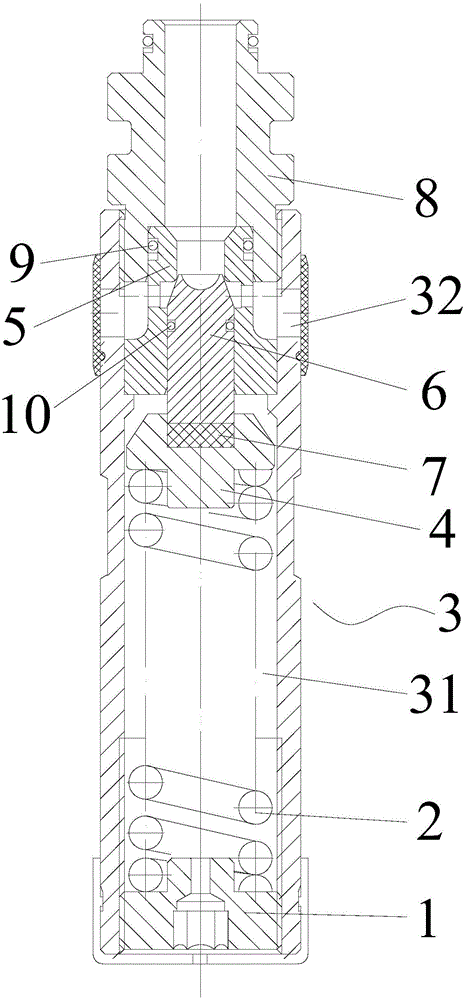 Hard sealing safety valve