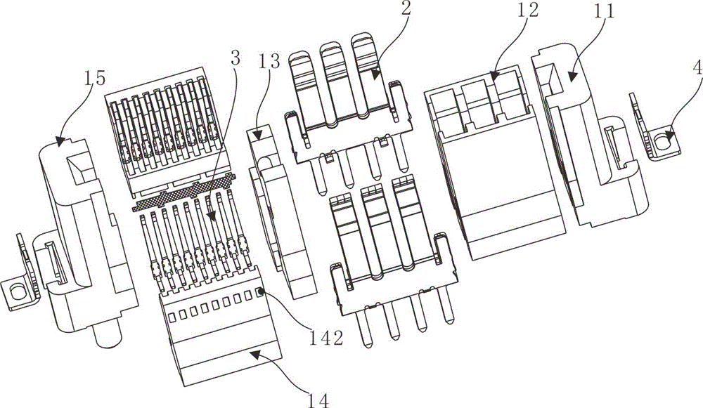 Card-inserting type connector