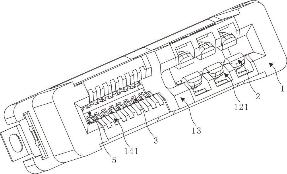 Card-inserting type connector