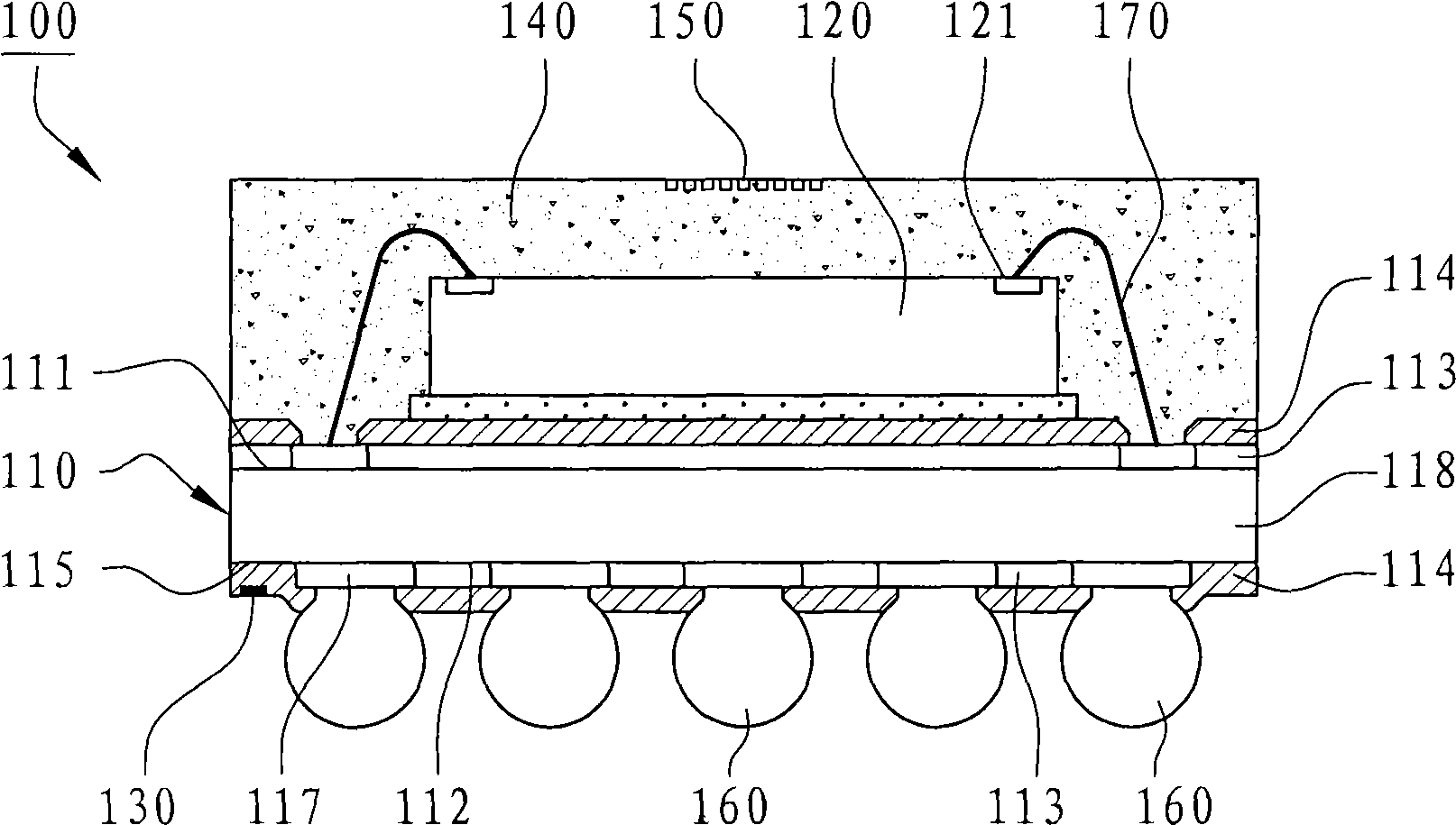 Semiconductor encapsulation structure having substrate identification code and manufacturing method thereof