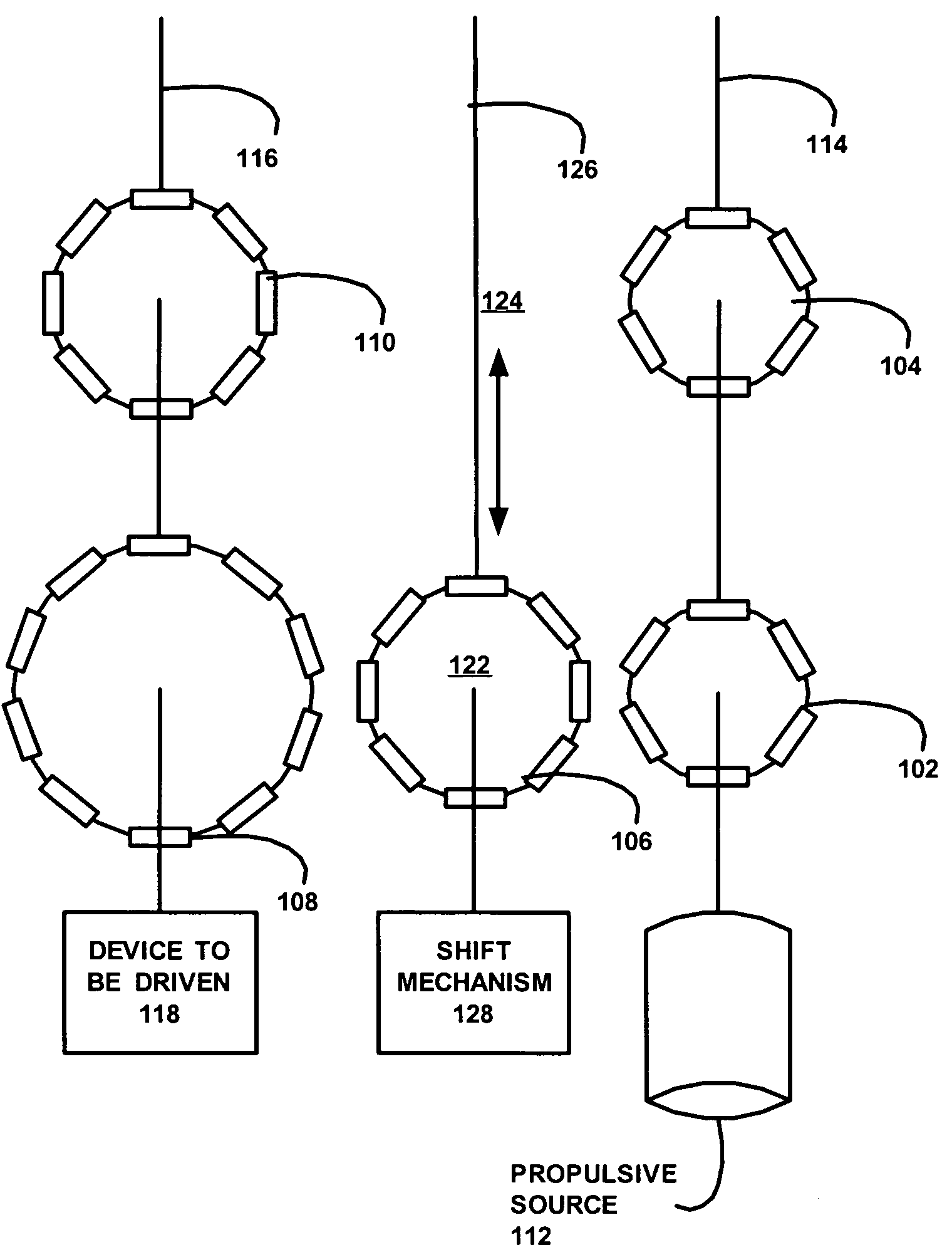 Magnetic transmission