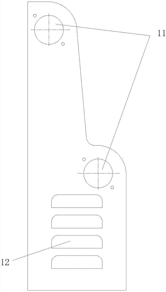 Indoor floor heating water collection and distribution device