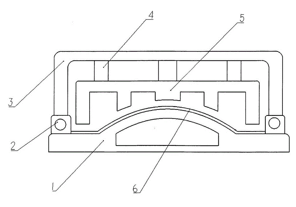 Heat treatment tooling and process for stress relief correction deformation heat treatment of titanium alloy in high temperature state