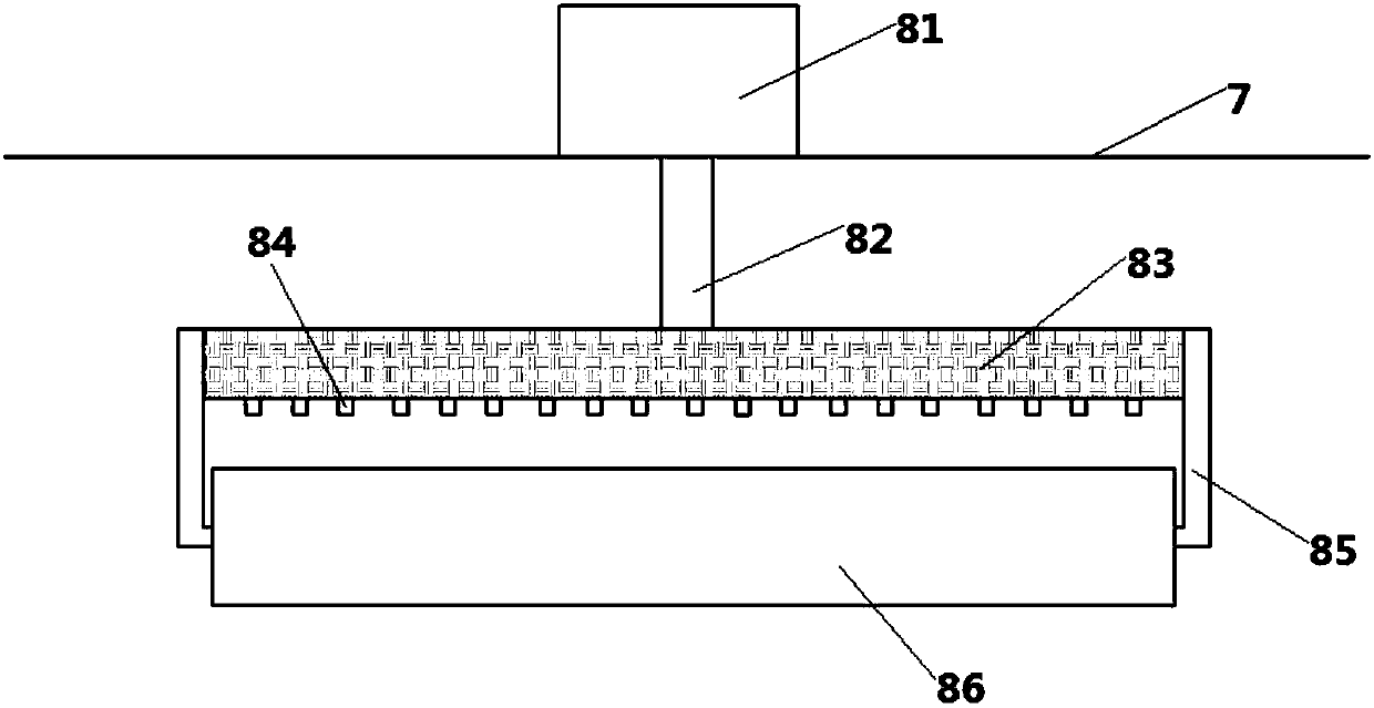 Skin pasting machine