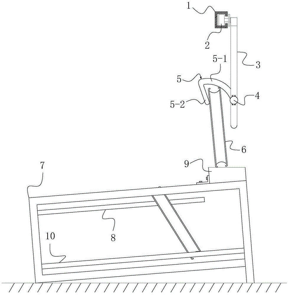 A lift-type blanking system for a rim production line