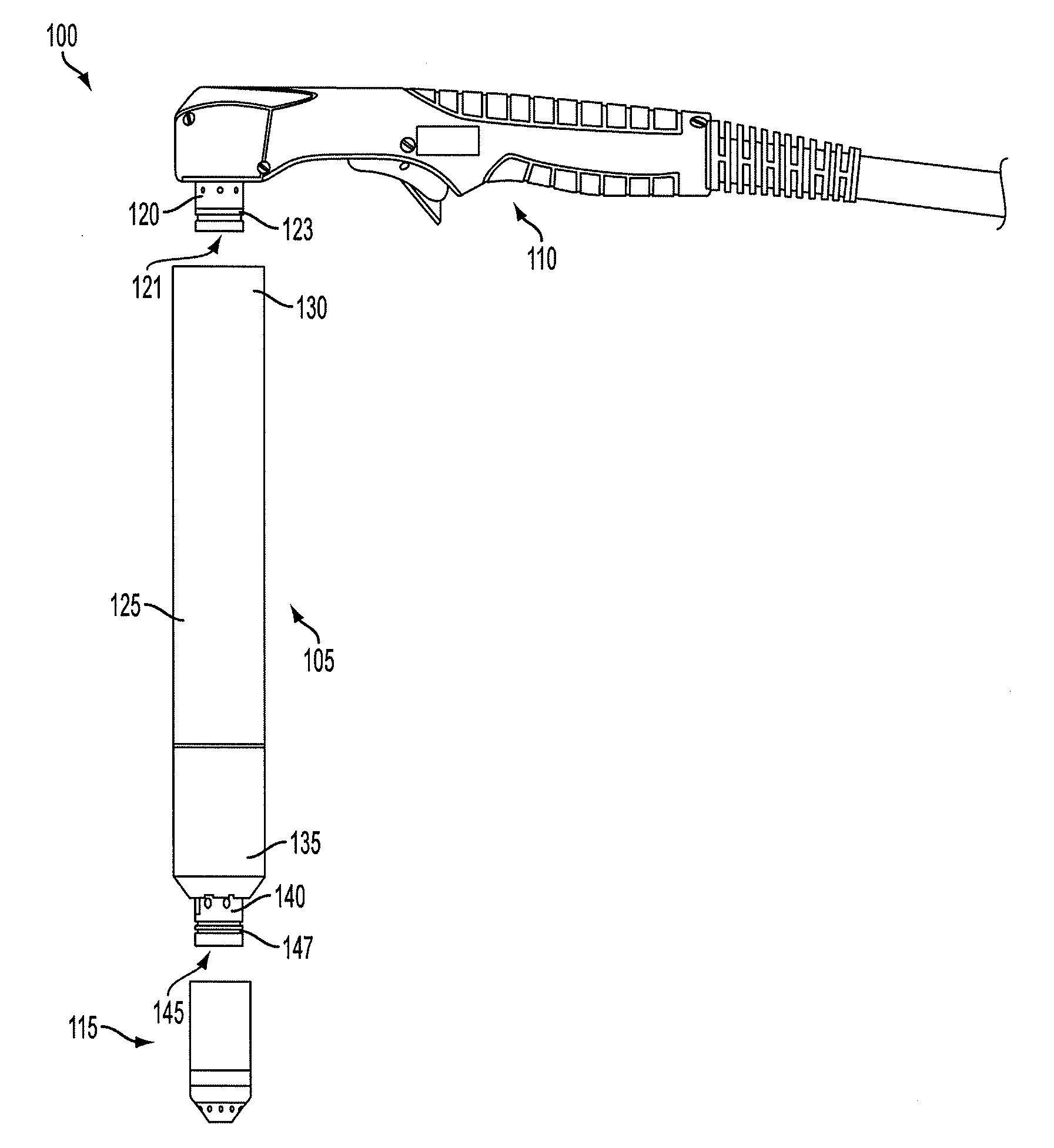 Adapter for a Plasma Arc Torch