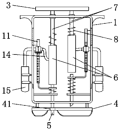 Puncture device with multi-needle structure for blood detection