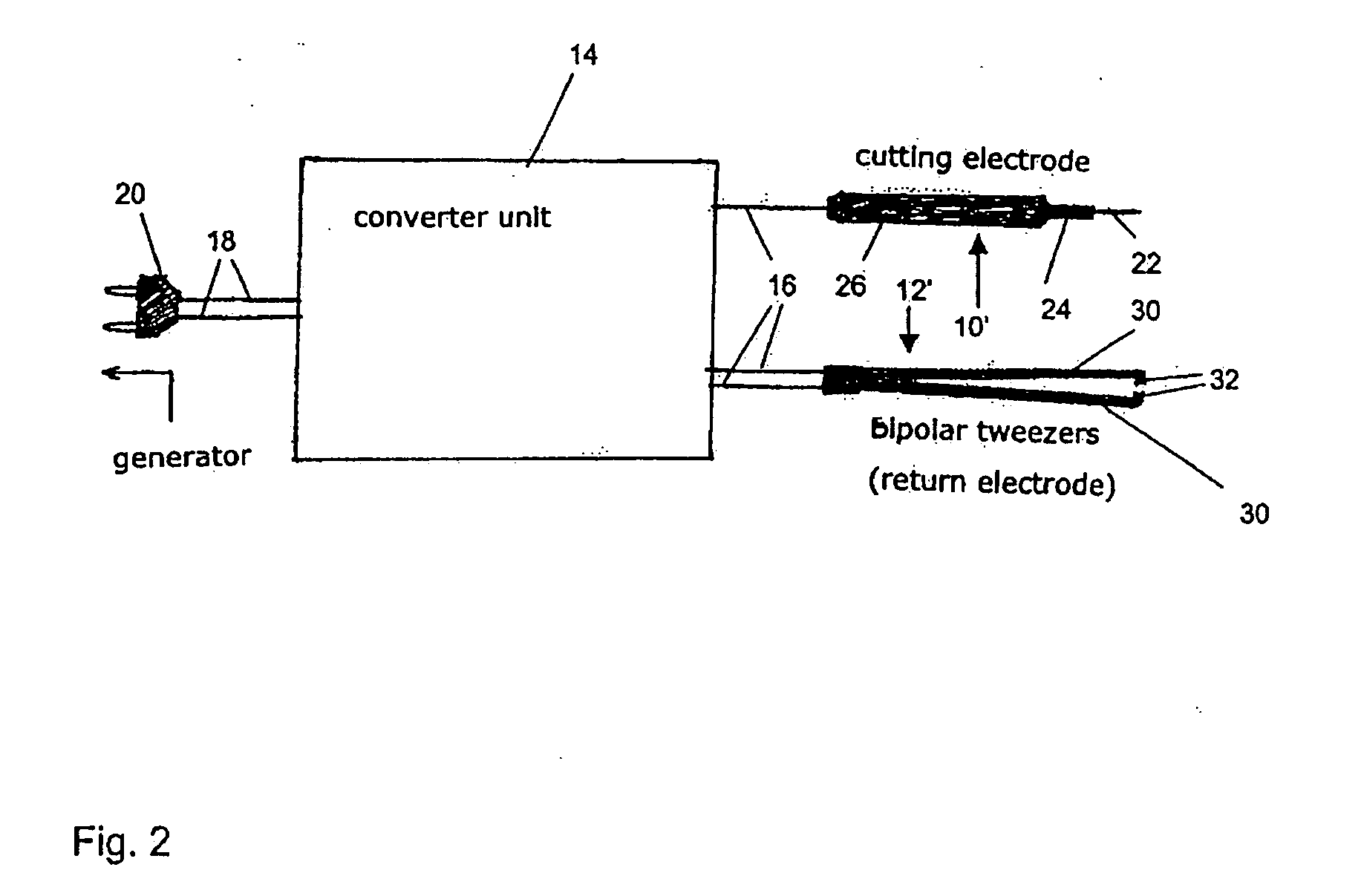 Medical device for electrotomy