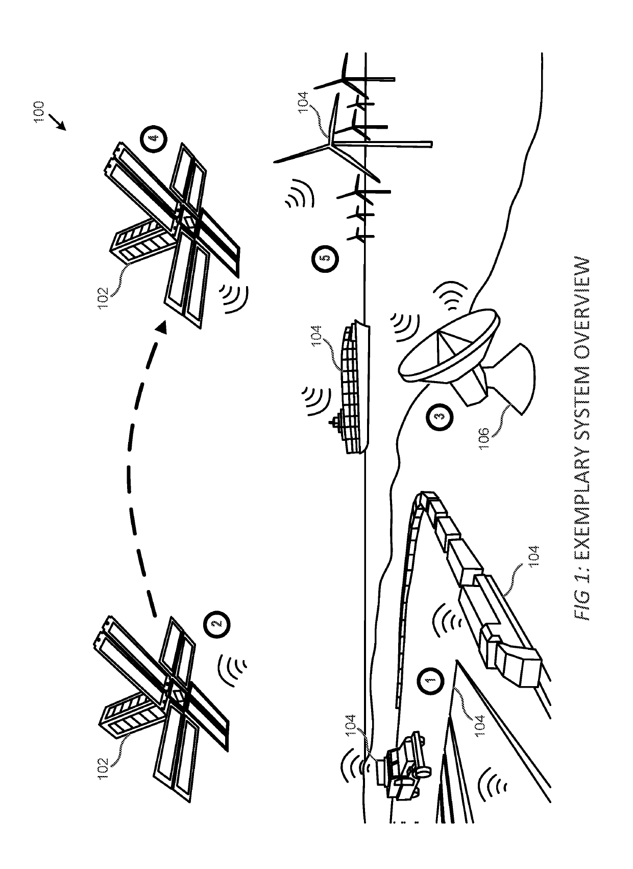 Satellites and satellite-based systems for ground-to-space short-burst data communications