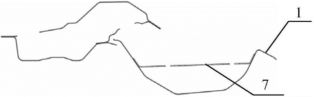 Body-in-white engine cabin flow tank structure