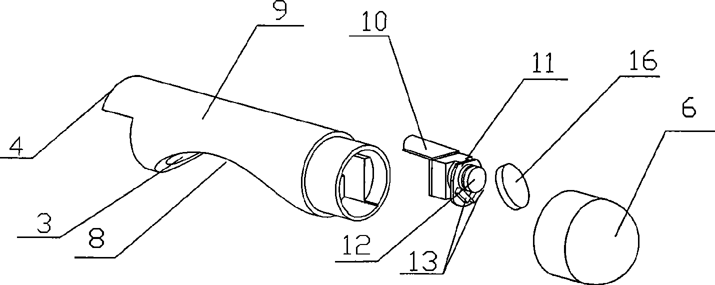 An optical signal acquisition method used for visual endoscope devices and a visual endoscope device