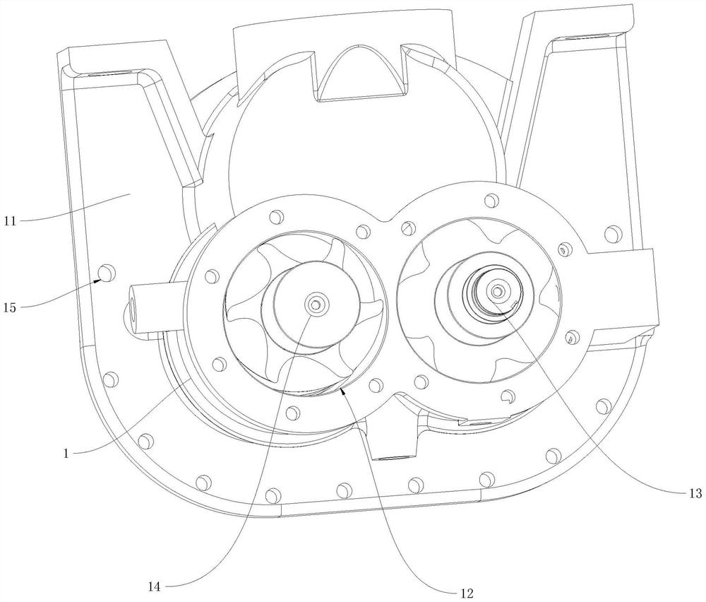 Special assembling machine for large screw-type rotor