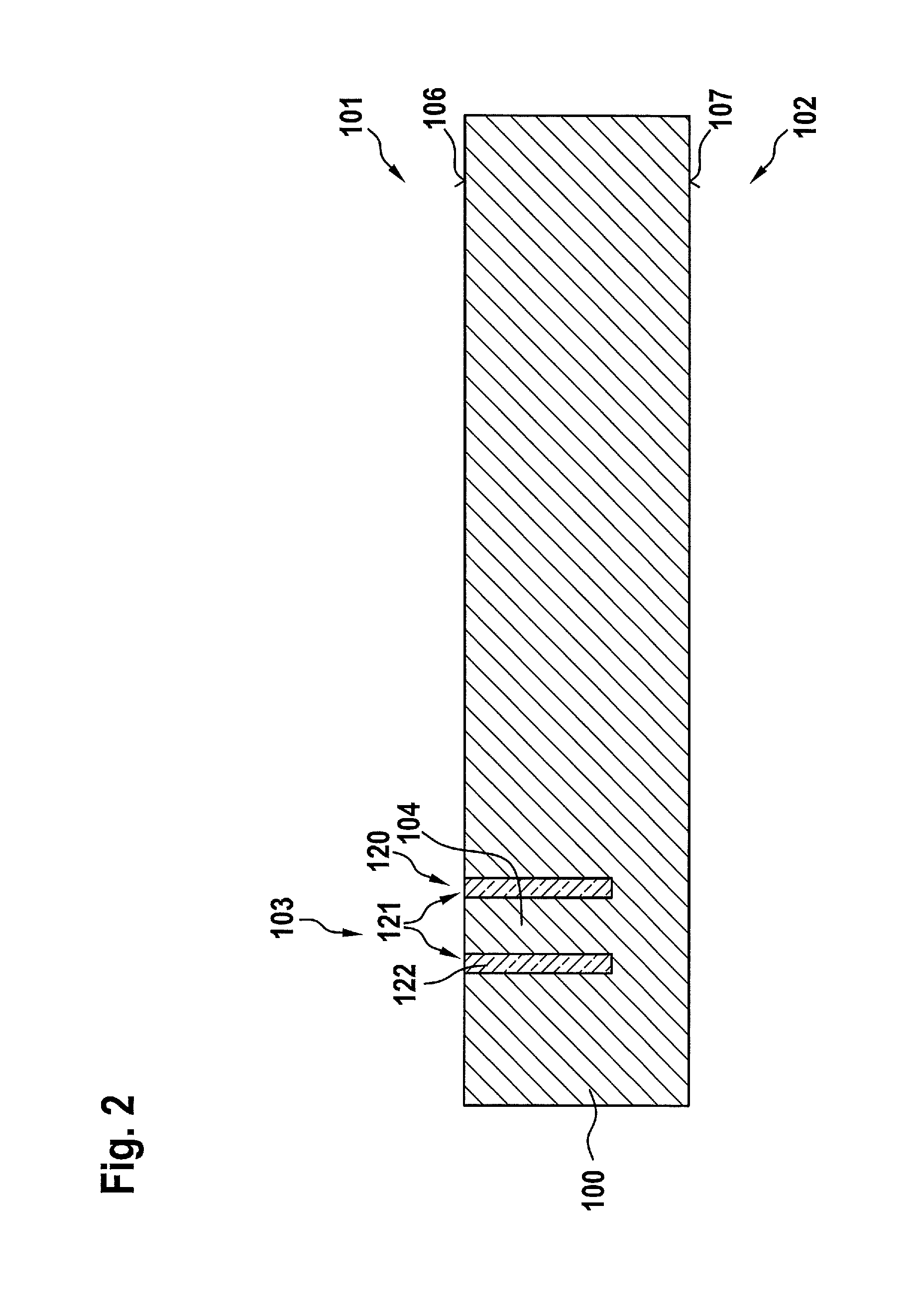 Method for manufacturing a component having an electrical through-connection