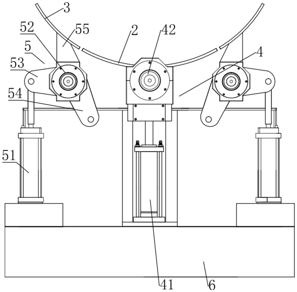 Heat collection type reactor with high heat utilization rate and working method of heat collection type reactor