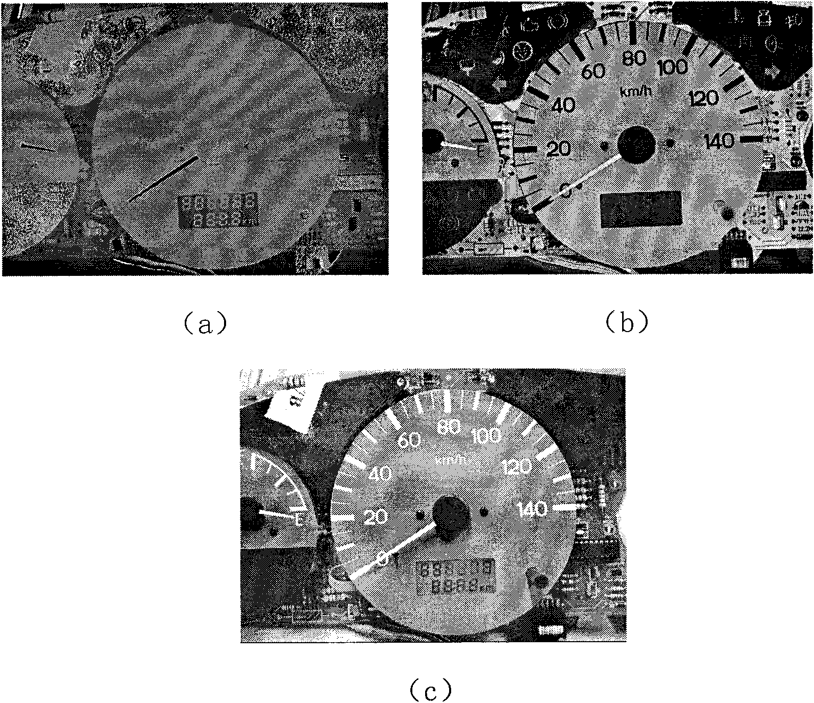 Automatic calibration method of pointer type automobile meter