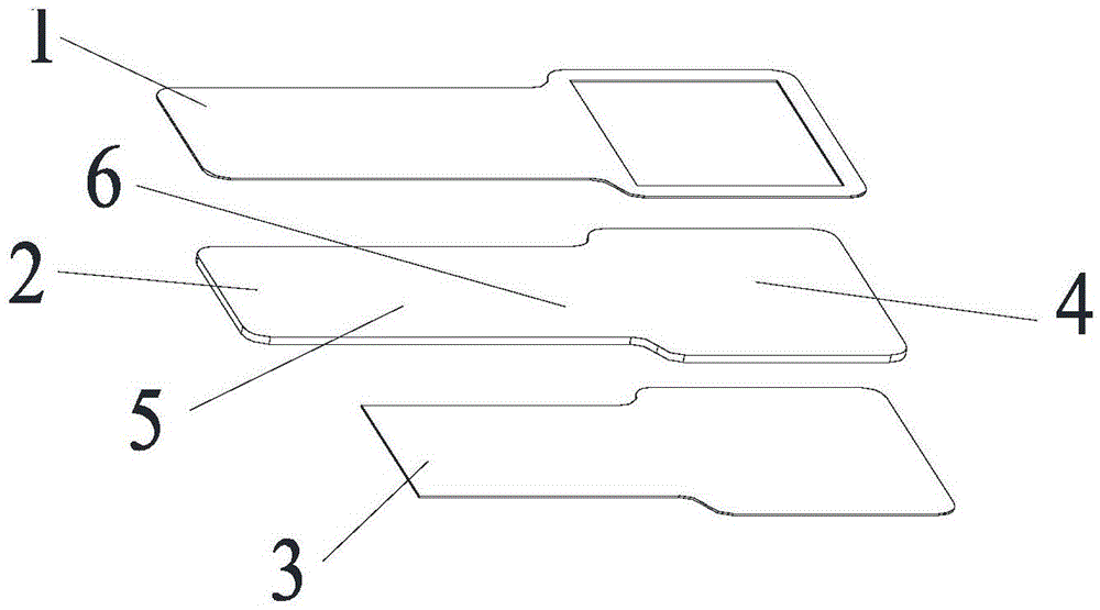 Key light guide structure and mobile phone