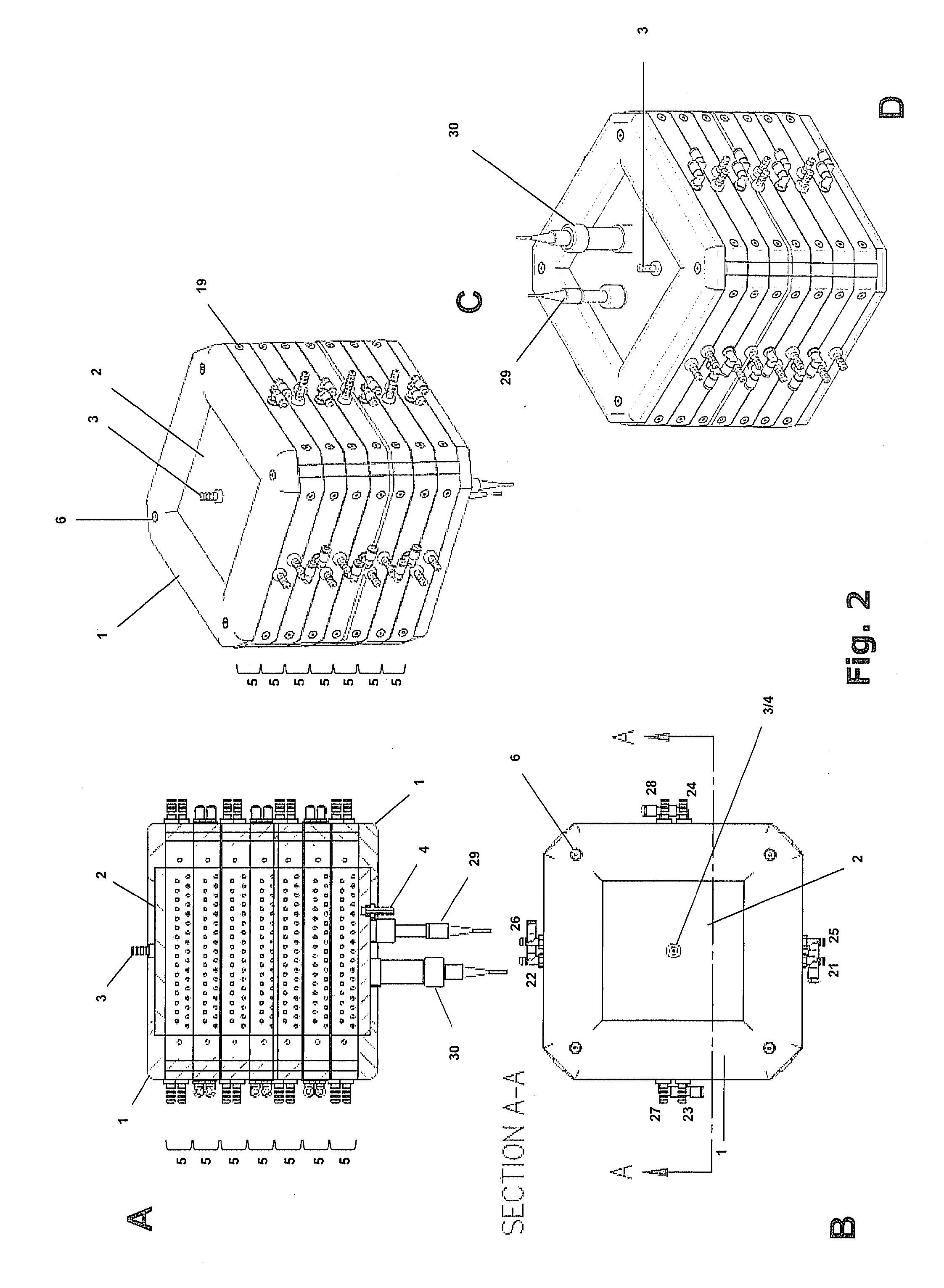 Scalable cell culture bioreactor and cell culture process